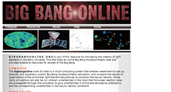 Desktop Screenshot of bigbangonline.org